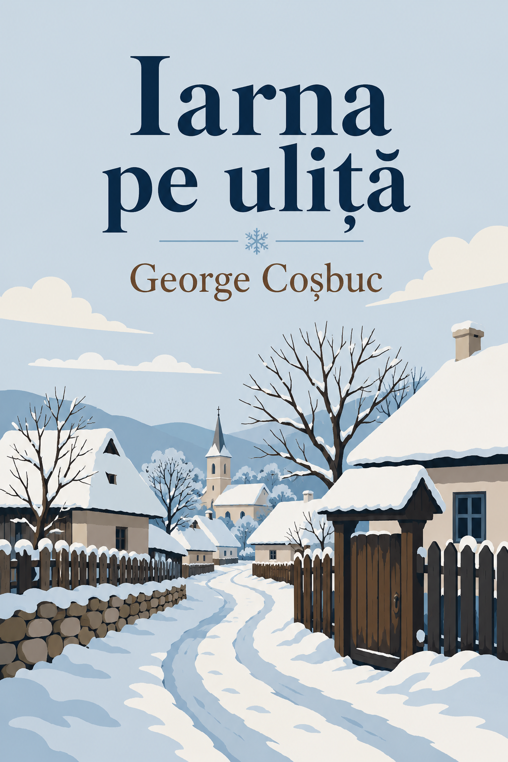 Iarna pe uliță de George Coșbuc